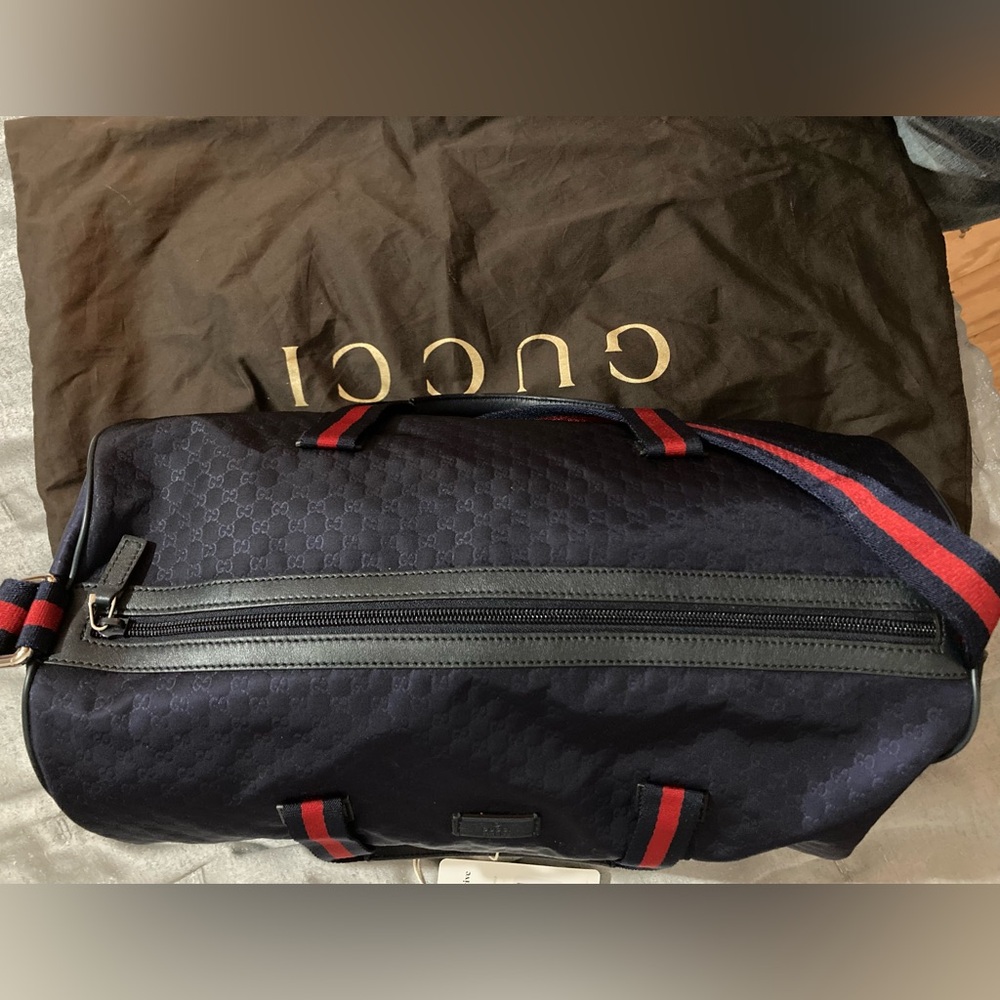 Gucci Black and Red Men's Bag - Picture 4 of 8